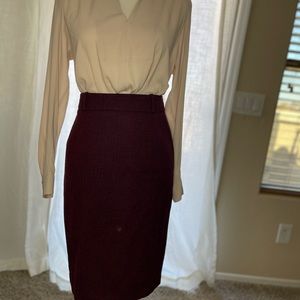 Woman’s pencil skirt